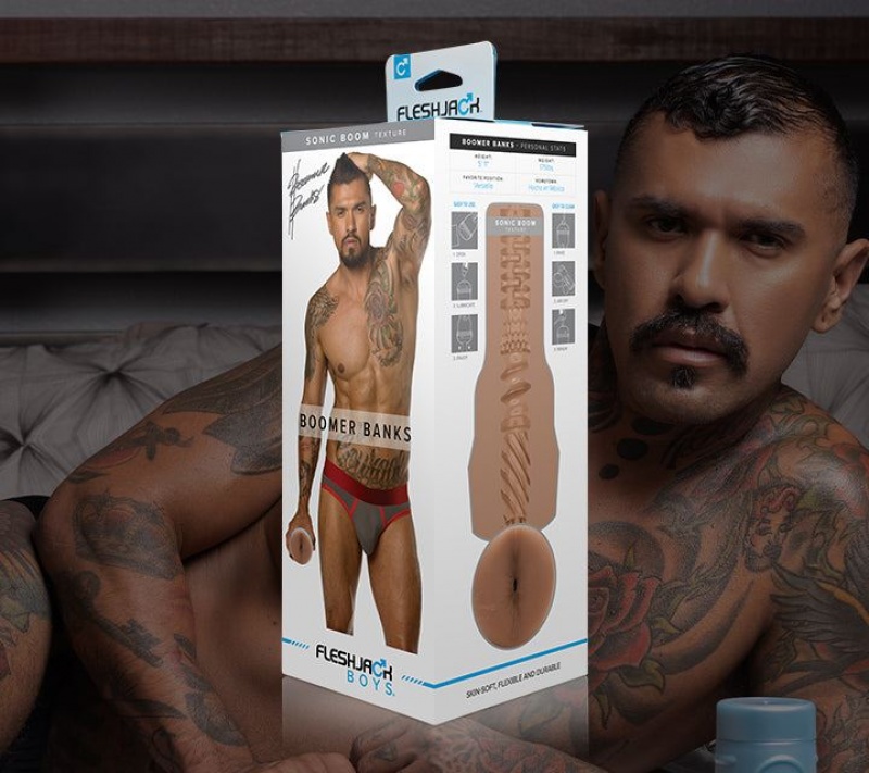 Fleshlight Boomer Banks Male Pornstar Replicas | DCONHX029