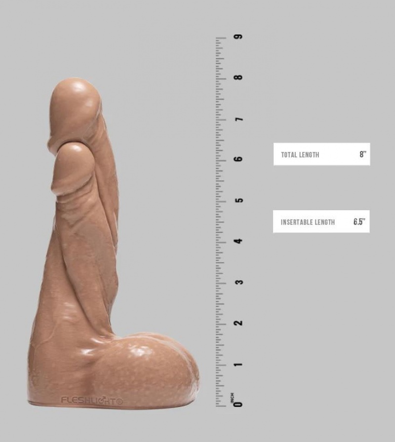 Fleshlight Twisted Twins Freaks Dildo | AKCDXO765